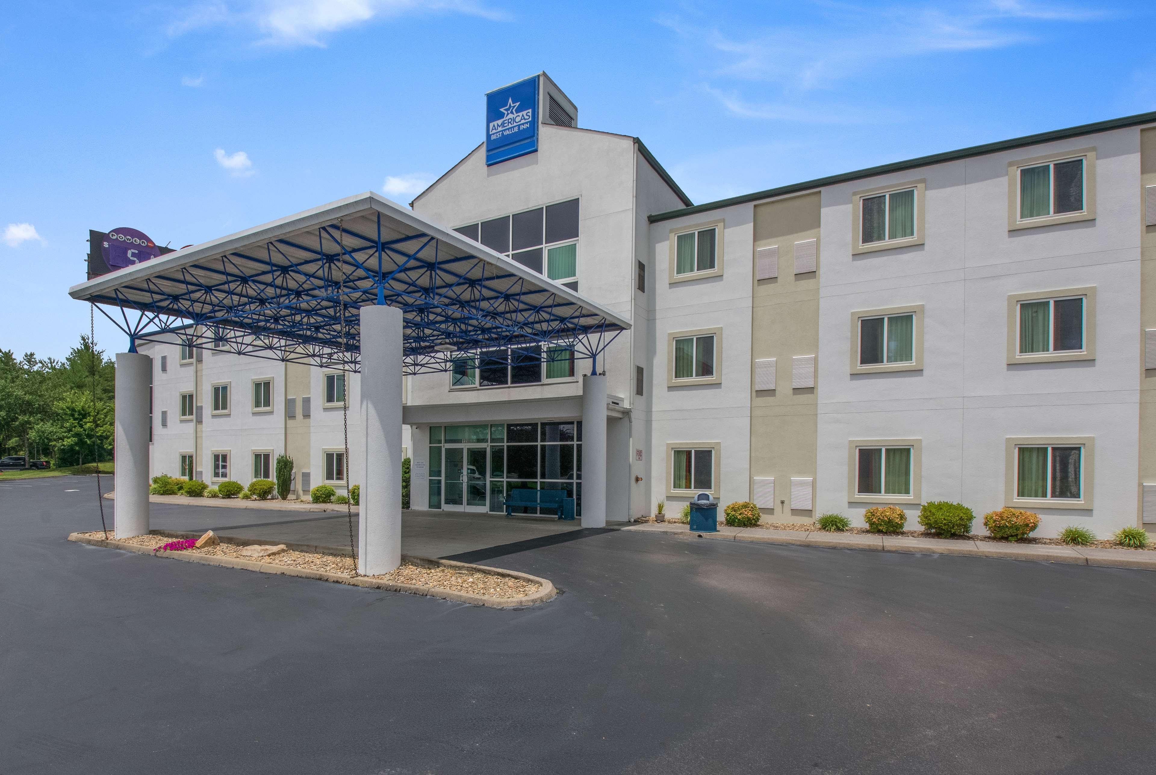 Americas Best Value Inn-Knoxville East Exterior foto